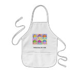 Aprons, Baby Bibs - Pop Art Cupcakes