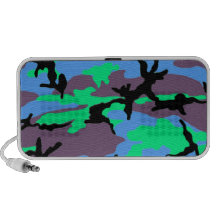 Aqua Camouflage Speakers
