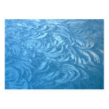 Aqua Frost ~ ATC Business Card Template