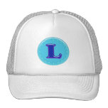 Aqua Initial L Hat
