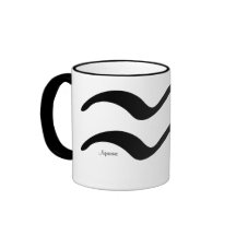Aquarius Zodiac Sign Coffee Mug