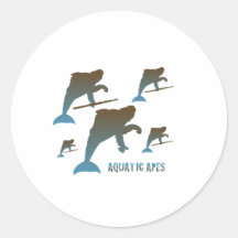 Aquatic Apes Stickers