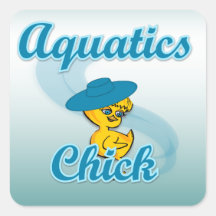 Aquatics Chick #3 Stickers