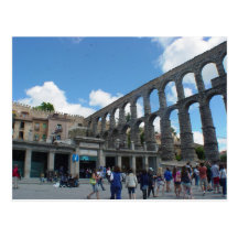 Aqueduct, Segovia, Spain Postcard