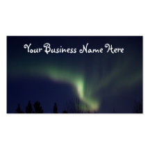 AR Aurora Reaching Business Card Template