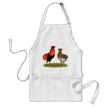 Araucana Red Pair Aprons