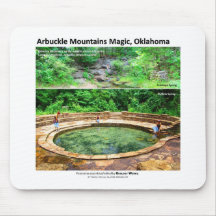 Arbuckle Mountains I - Magic of the Springs Mouse Pads