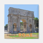 Arch of Constantine Rome Fridge Magnets