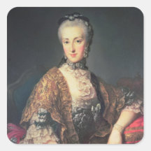 Archduchess Maria Anna Habsburg-Lothringen Square Stickers