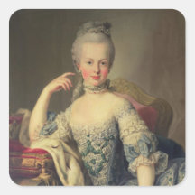 Archduchess Marie Antoinette Square Sticker