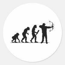 Archery Round Sticker