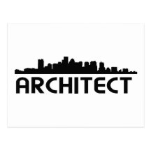 Architect Skyline design! Post Cards