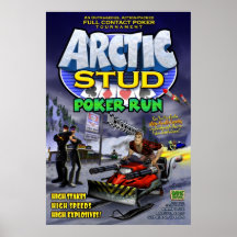 Arctic Stud Poker Run Poster