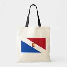 Arenas Del Rey, Spain flag Canvas Bags