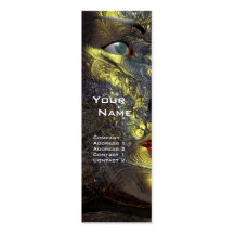 ARES CYBORG  , Red Yellow Business Card