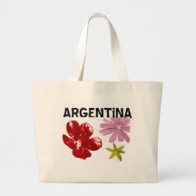 argentina canvas bag