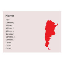 Argentina - Chubby Business Card