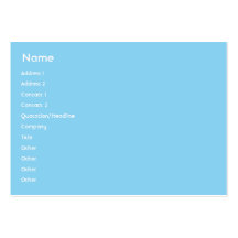 Argentina -Chubby Business Card Templates