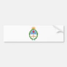 Argentina Coat of arm AR Bumper Stickers