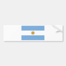 Argentina Flag AR Bumper Stickers