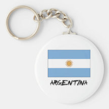 Argentina Flag Key Chains