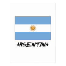 Argentina Flag Postcards
