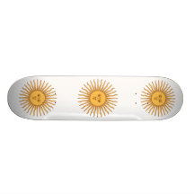 Argentina Sol de Mayo Skate Board Decks
