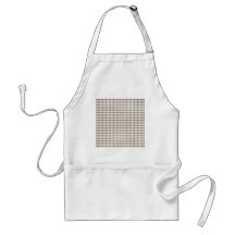 argyle09-tan ARGYLE PATTERN LIGHT GREY GRAY TAN DI Apron