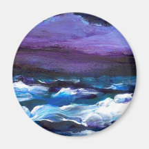 "Aria"  CricketDiane Ocean Art Refrigerator Magnet