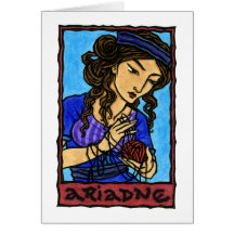 Ariadne Greeting Card