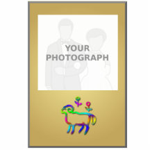 Aries Zodiac Star Sign Colour Line Acrylic Cut Out