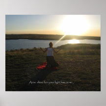 Arise shine for your light has come... poster