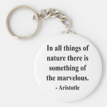 Aristotle Quote 5a Key Chains