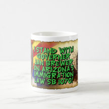 Arizona Law SB 1070 Coffee Mug