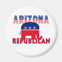 Arizona Republican Refrigerator Magnet