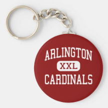 Arlington - Cardinals - High - Arlington Heights Key Chain