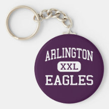Arlington - Eagles - High - Arlington Washington Keychains