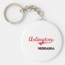 Arlington Nebraska City Classic Keychain