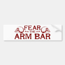 Arm Bar Bumper Stickers