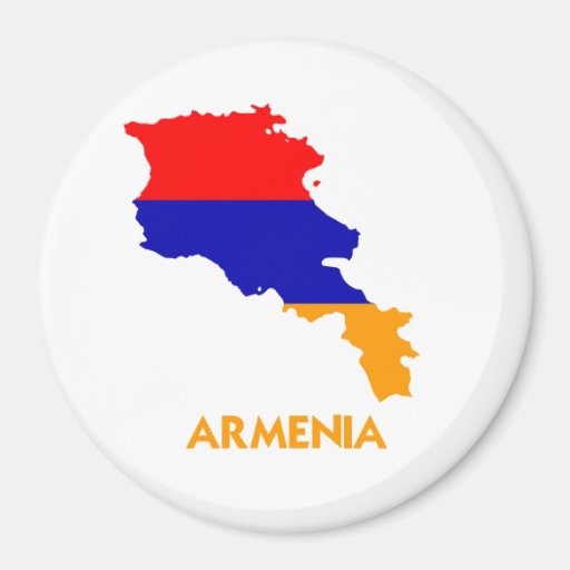 ARMENIA MAP MAGNETS