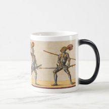 Armoured Knight  magic coffee cup Mugs