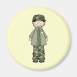Army Boy Fridge Magnet