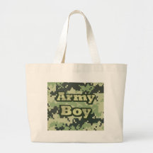 Army Boy Tote Bag