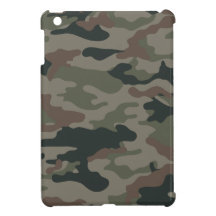 Army Camouflage in Green and Brown Military Case For The iPad Mini