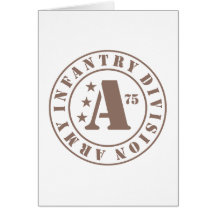 Army Division Greeting Cards