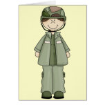 Army Girl Greeting Cards