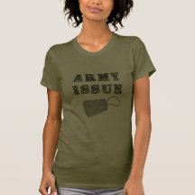 Army Issue Wife Tees