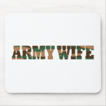 Army Wife Mouse Pad