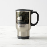 Aroostook County Travel mug with Shin Brook Falls