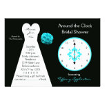 Around the Clock Bridal Shower Invitations
